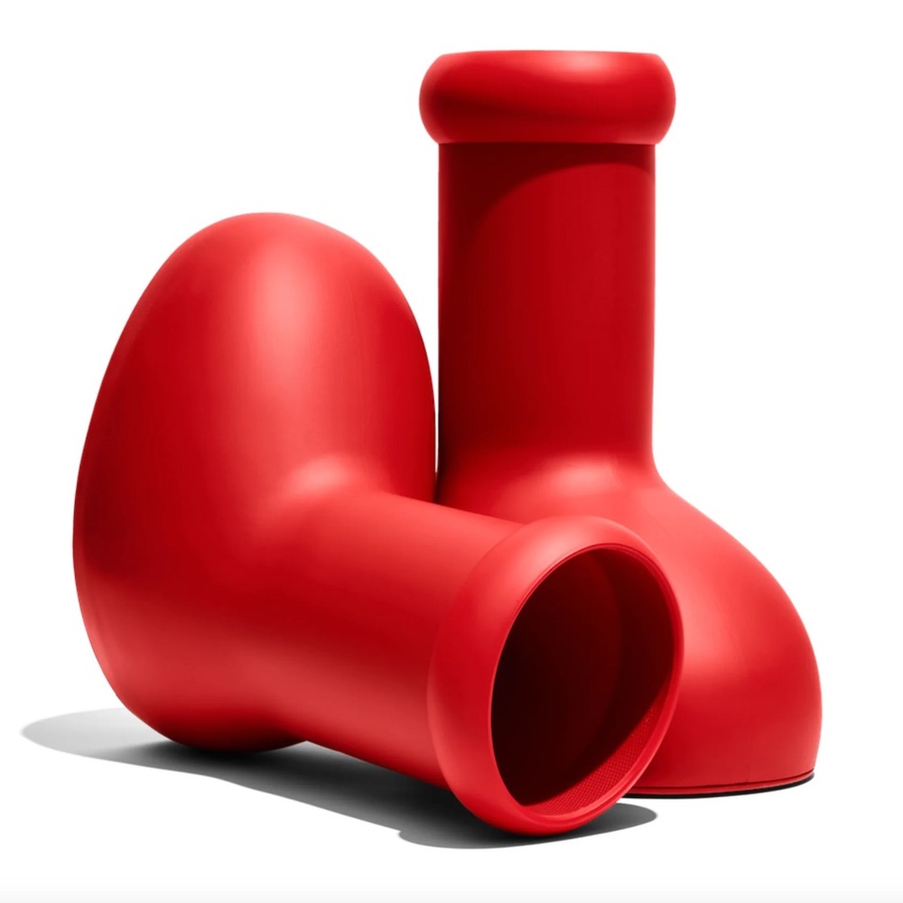 MSCHF Authentic Big Red Boots